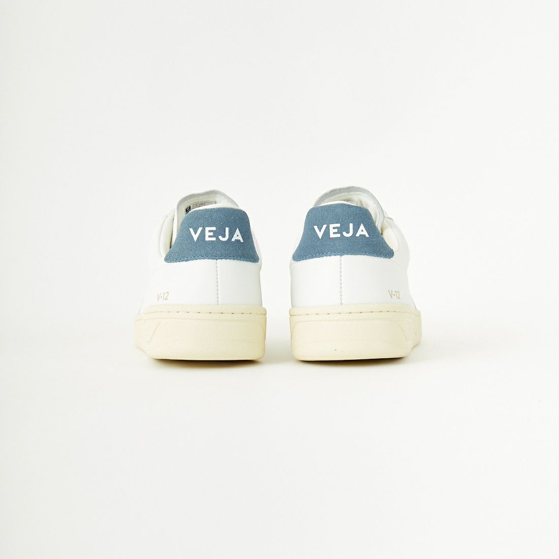 VEJA [ヴェジャ] レザースニーカー [V-12] E-WHT W CA