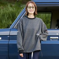 BLACK&&モデル身長：167cm 着用サイズ：S&&