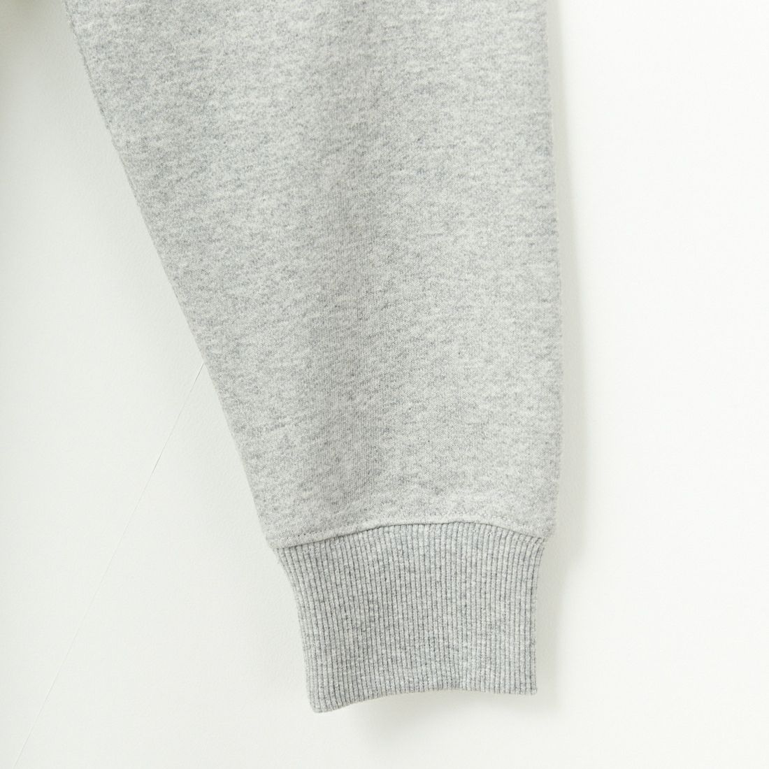 JEANSFACTORY × NANGA [ジーンズファクトリー × ナンガ] 別注 ブランドロゴ刺繍 ドローコードスウェット [NW24AW-JF4] GRAY