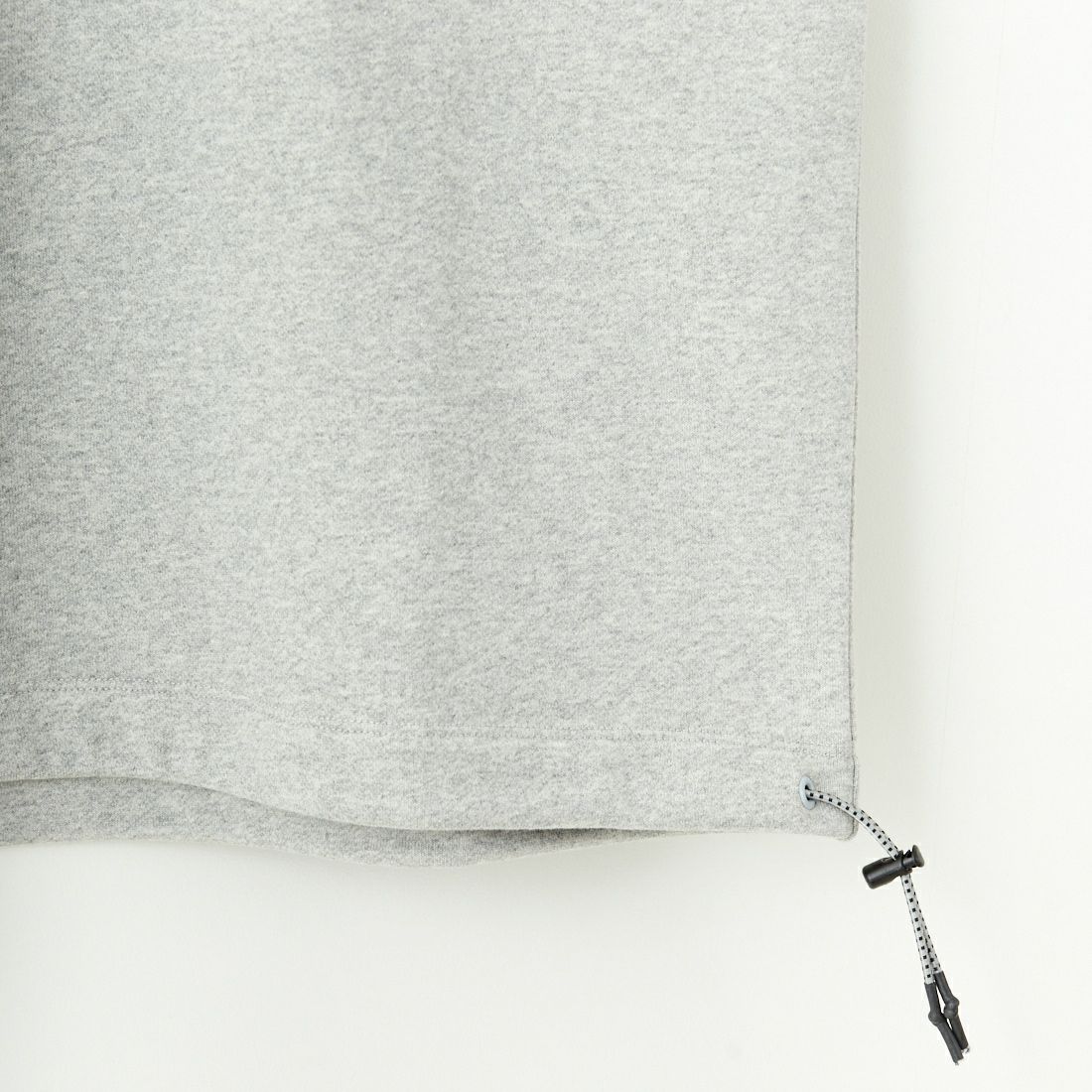 JEANSFACTORY × NANGA [ジーンズファクトリー × ナンガ] 別注 ブランドロゴ刺繍 ドローコードスウェット [NW24AW-JF4] GRAY