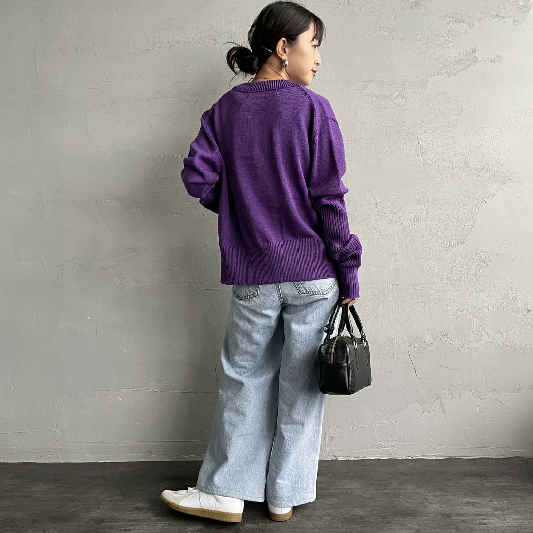 THE SHINZONE [ザ シンゾーン] ロングリブカーディガン [23AMSNI05