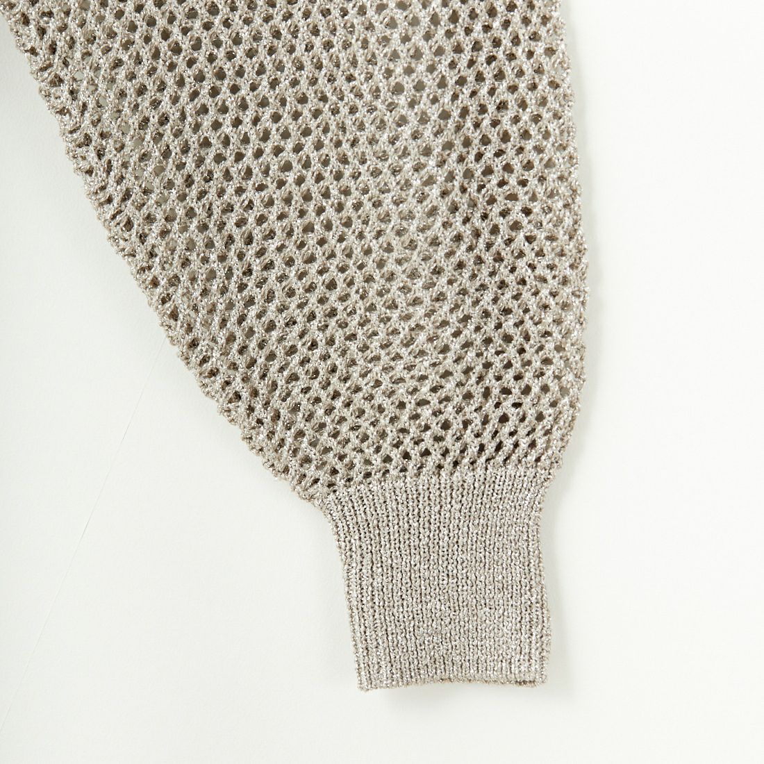 CADDITION [キャディション] メタリックスキッパーニット [546591] 09 L.GRAY