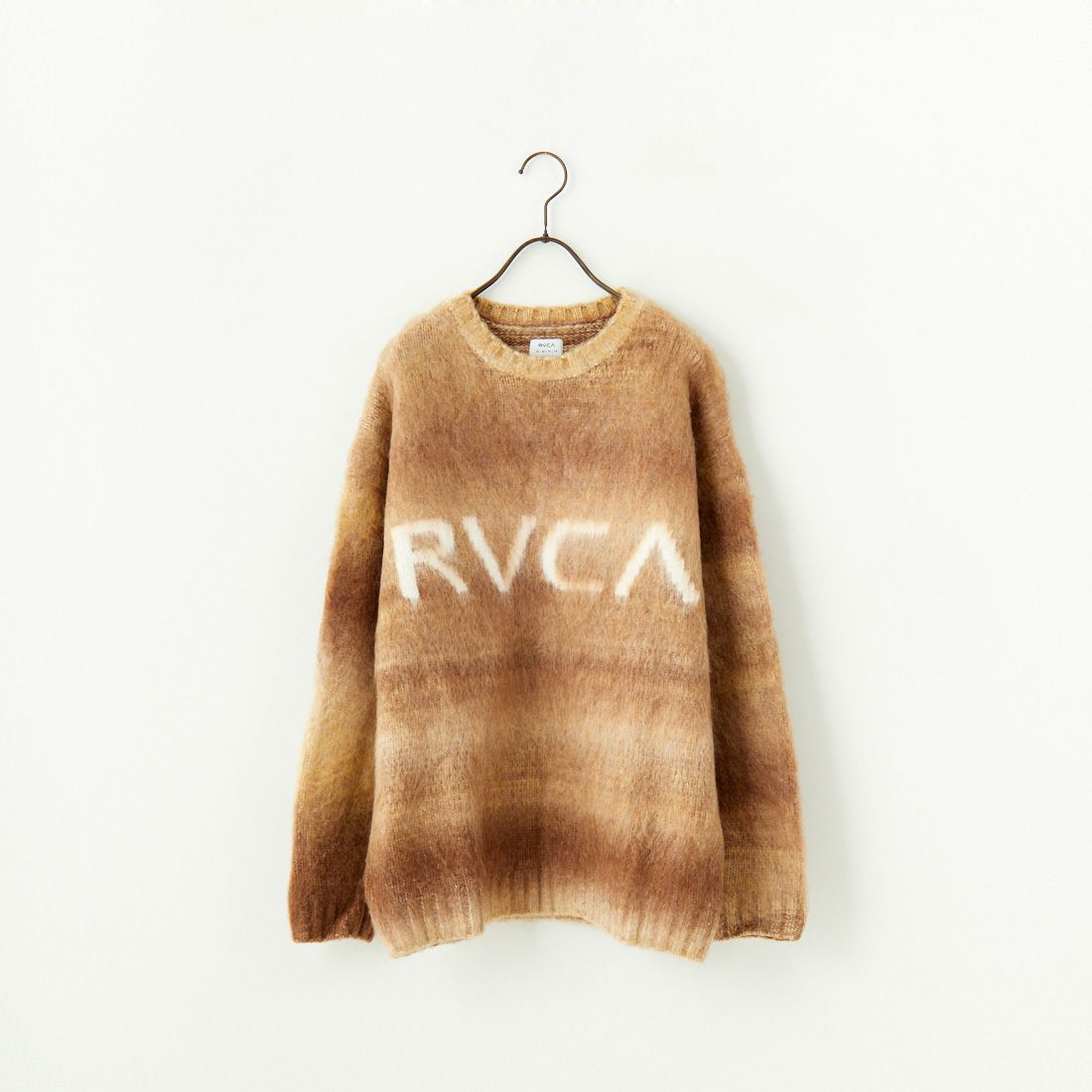 RVCA [ルーカ] ロゴジャガードニット [BE044-652]