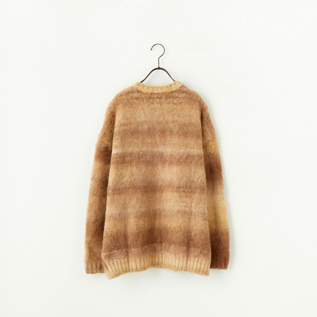 RVCA [ルーカ] ロゴジャガードニット [BE044-652] TAN