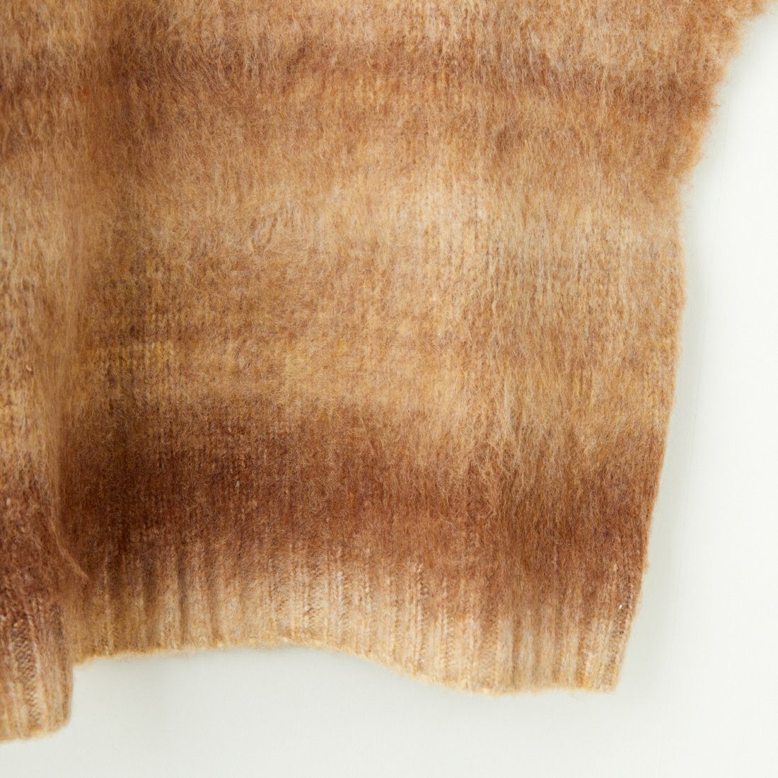 RVCA [ルーカ] ロゴジャガードニット [BE044-652] TAN