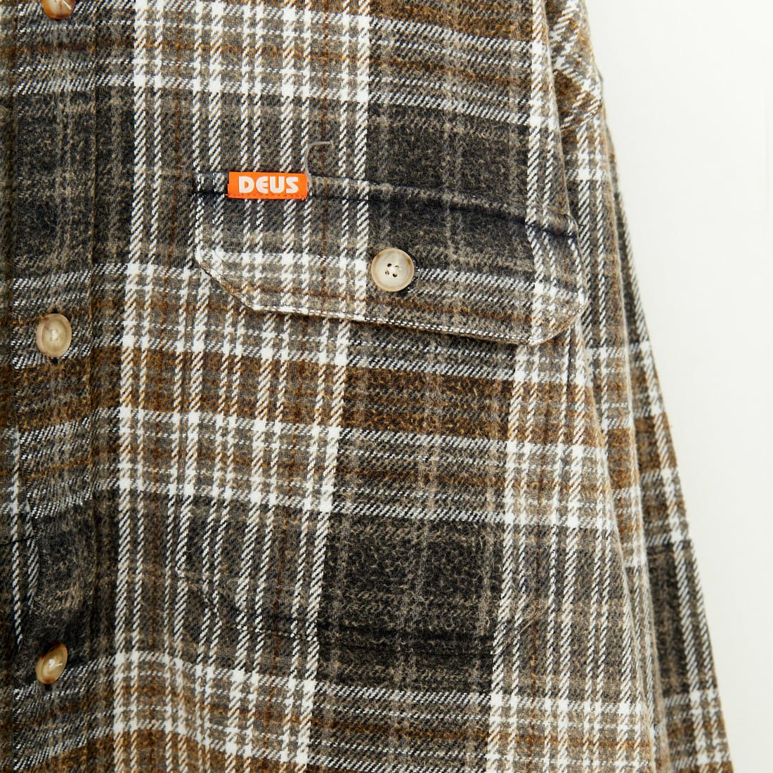 DEUS EX MACHINA [デウス エクス マキナ] VACAY チェックシャツ [DMF245565] GREY CHECK