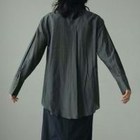 anuke アンヌーク ジオメトリックサテンシャツ ànuke - Geometric Satin Shirts / ジオメトリック サテンシャツ