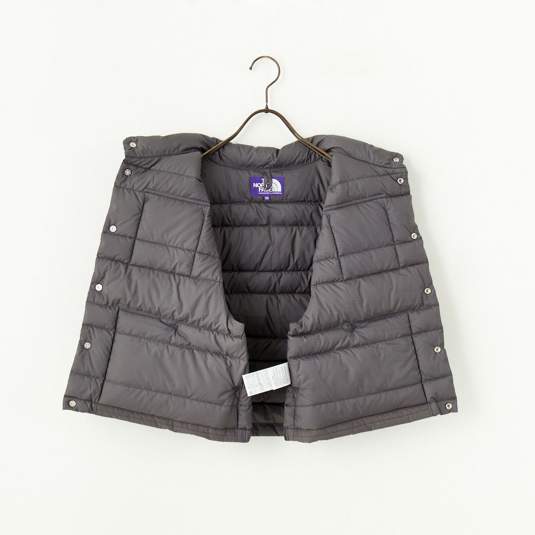 THE NORTH FACE PURPLE LABEL [ザ ノースフェイス パープルレーベル] リップストップ ショートシエラベスト [N24FN022] AH AHGRAY