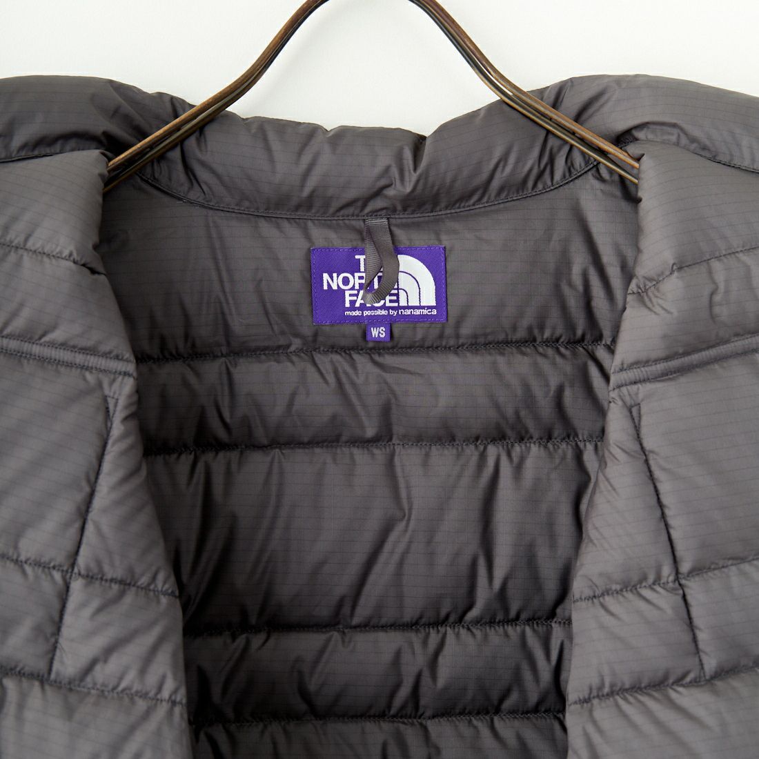 THE NORTH FACE PURPLE LABEL [ザ ノースフェイス パープルレーベル] リップストップ ショートシエラベスト [N24FN022] AH AHGRAY