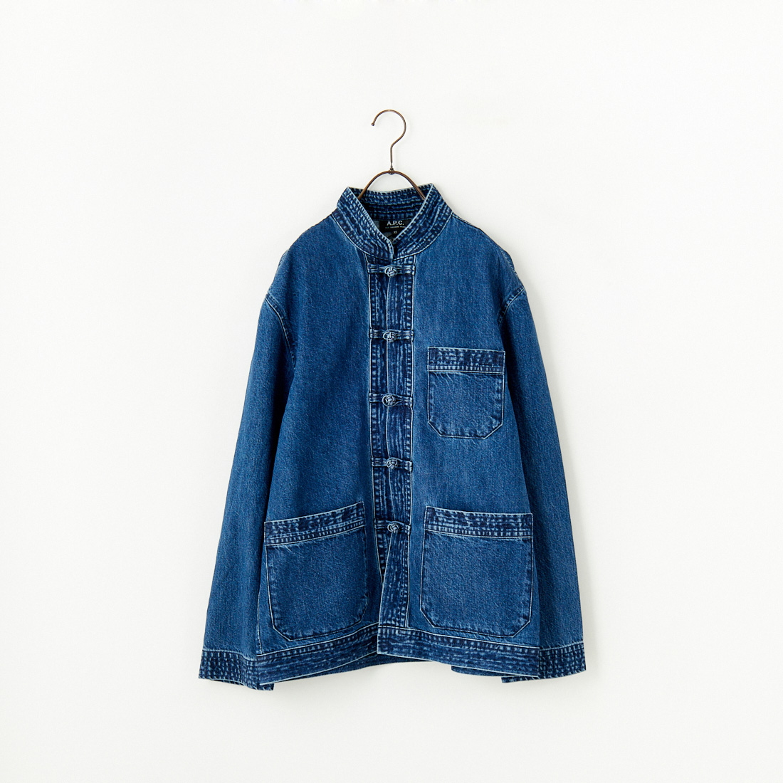 A.P.C. デニム チャイナ ジャケット APC アーペーセー 