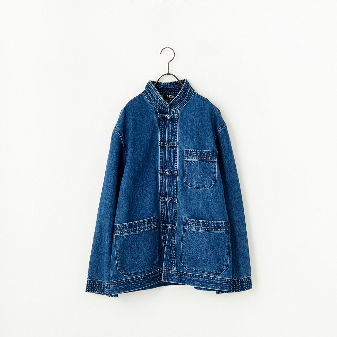 A.P.C. [アー・ペー・セー] デニムチャイナジャケット [LA-CHINOISE]｜ジーンズファクトリー公式通販サイト - JEANS  FACTORY Online Shop