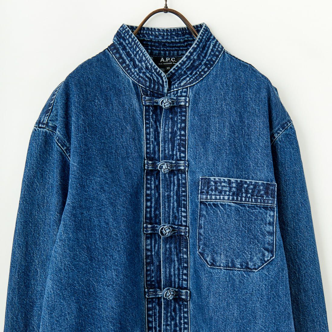 A.P.C. [アー・ペー・セー] デニムチャイナジャケット [LA-CHINOISE]｜ジーンズファクトリー公式通販サイト - JEANS  FACTORY Online Shop