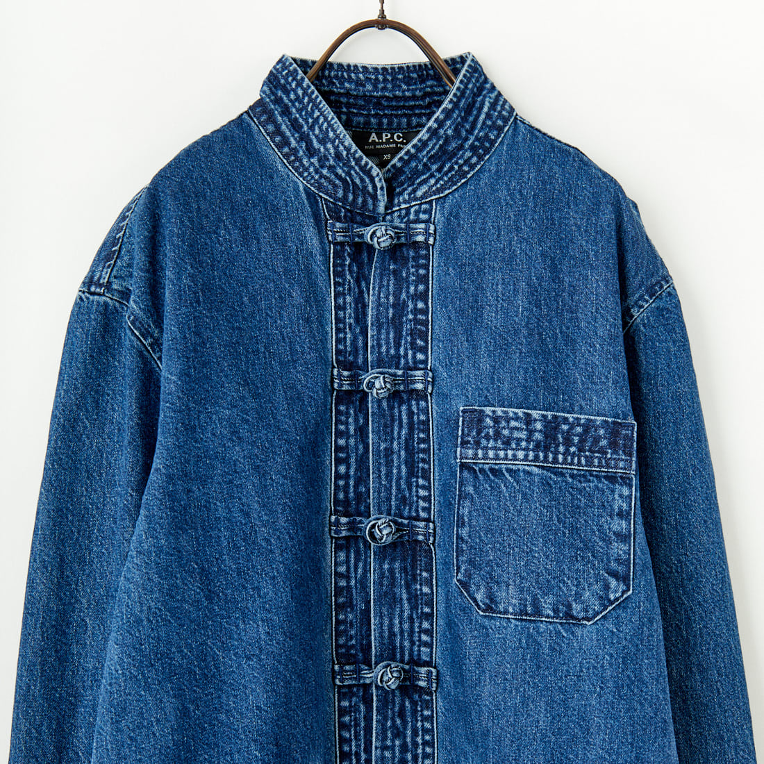 A.P.C. [アー・ペー・セー] デニムチャイナジャケット [LA-CHINOISE 