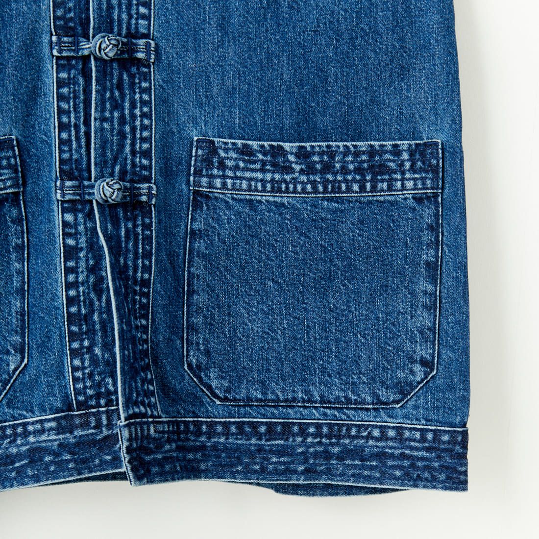 A.P.C. [アー・ペー・セー] デニムチャイナジャケット [LA-CHINOISE]｜ジーンズファクトリー公式通販サイト - JEANS  FACTORY Online Shop