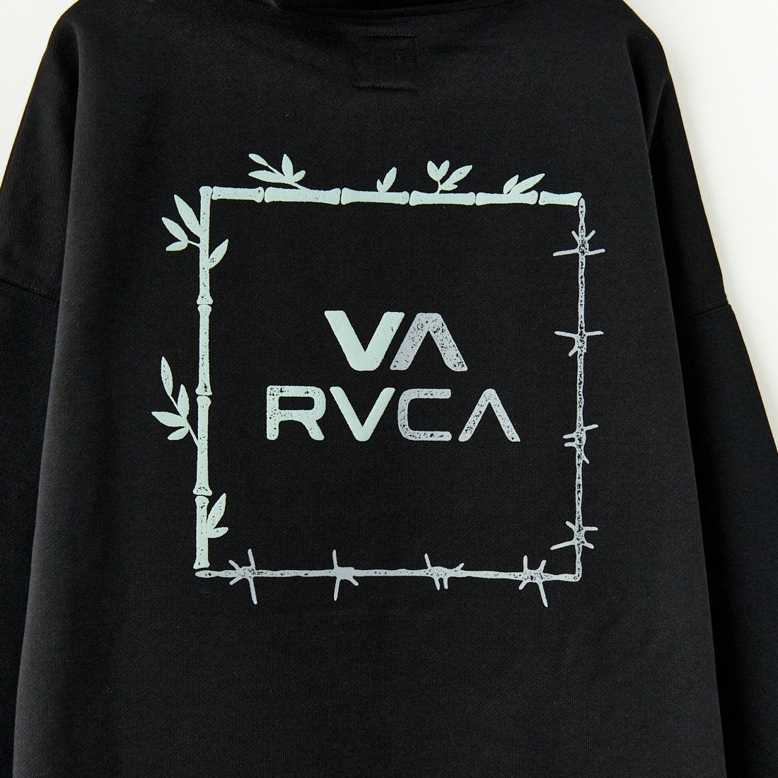 RVCA [ルーカ] BORDERED フーディ [BE042-039] BLK