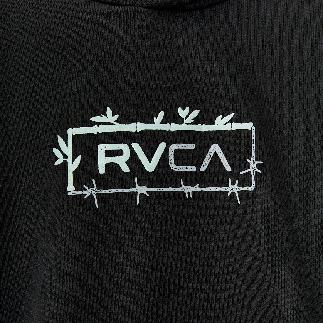 RVCA [ルーカ] BORDERED フーディ [BE042-039] BLK