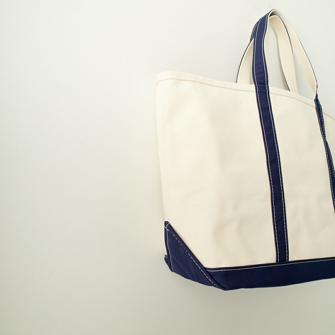 L.L.BEAN [エルエルビーン] ボートアンドトートバッグ ラージ [112637] BLUE TRIM