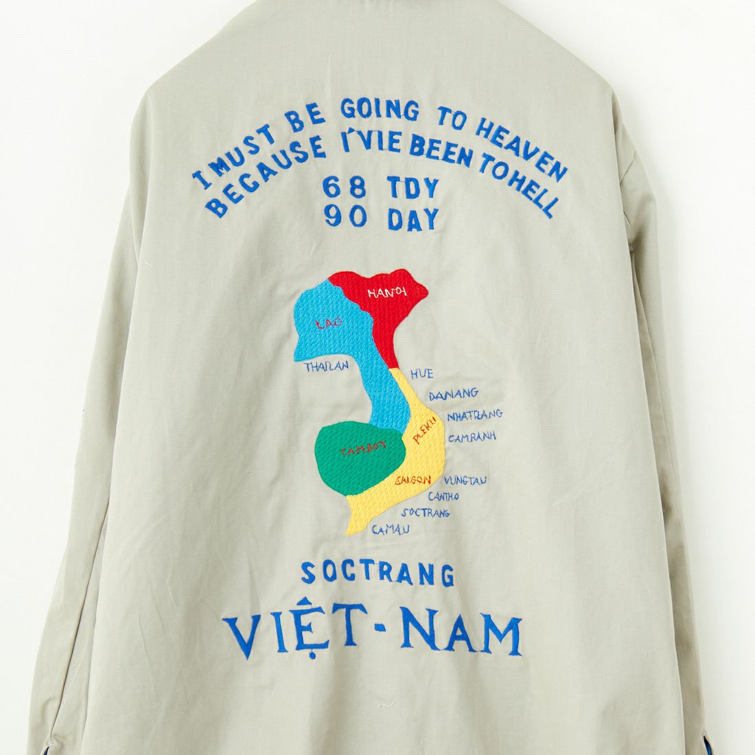 TAILOR TOYO [テーラートウヨウ] コットンベトナムジャケット [TT15546] 115 GRY