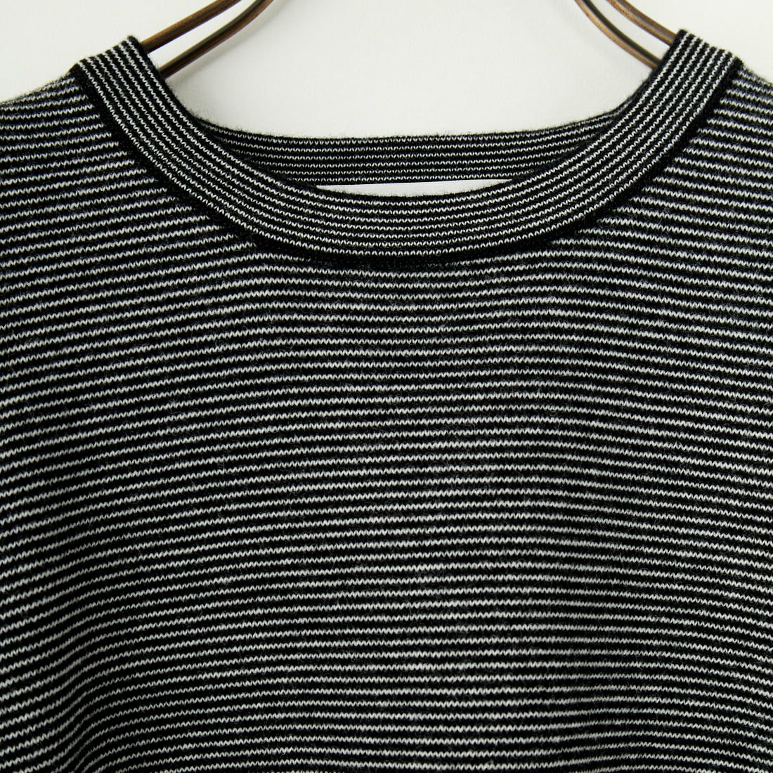 STILL BY HAND [スティルバイハンド] ボーダーニット [KN05243] BLK/WHT