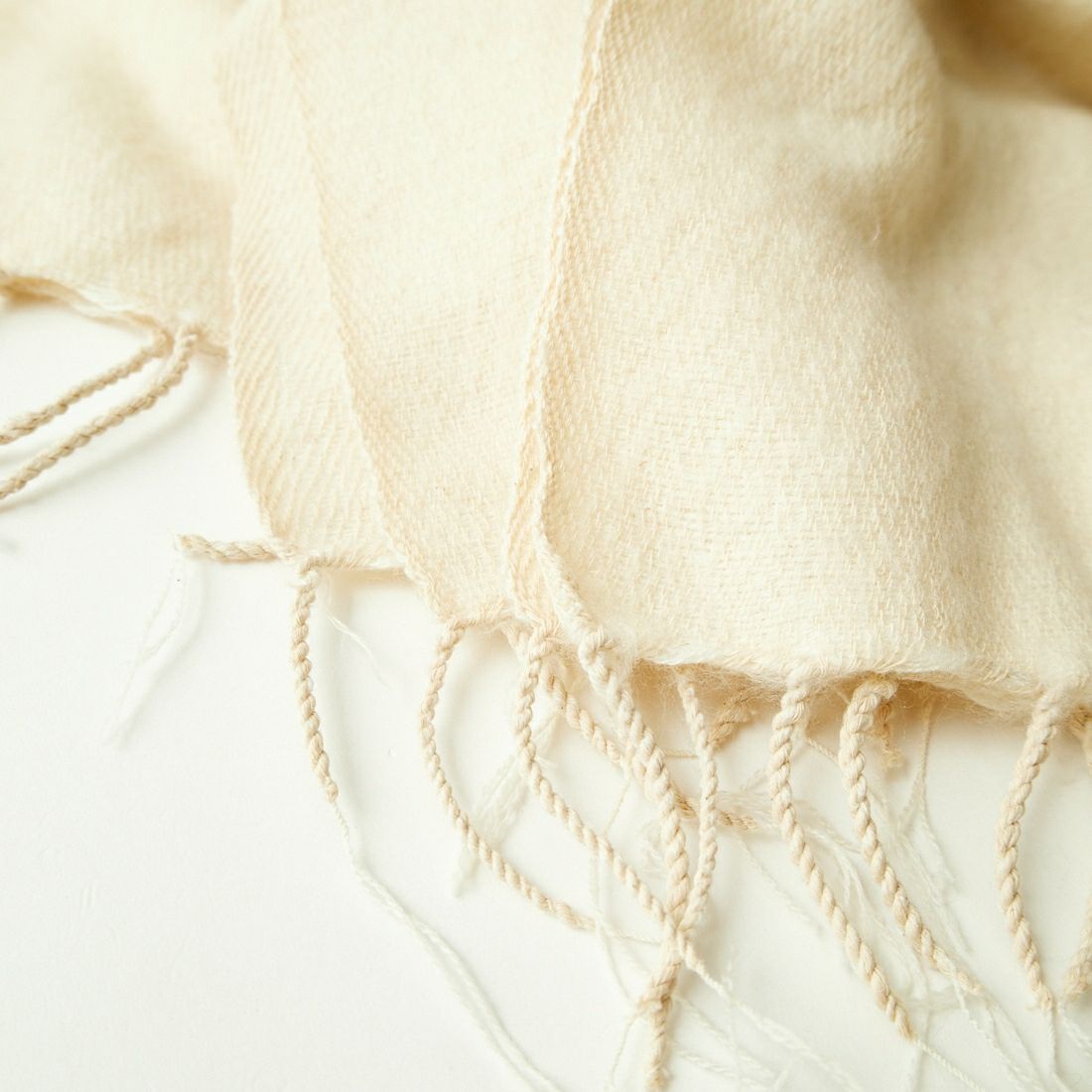 hint hint [ヒントヒント] 大判ストール [STOLE-02-W] IVORY/IVOR