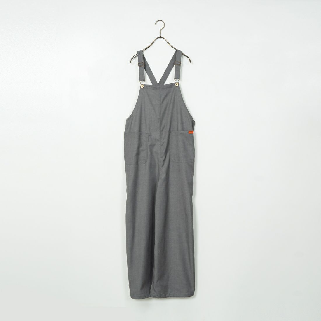UNIVERSAL OVERALL [ユニバーサルオーバーオール] 裾ドローコードオーバーオール [U2432800IN-JF] GRAY