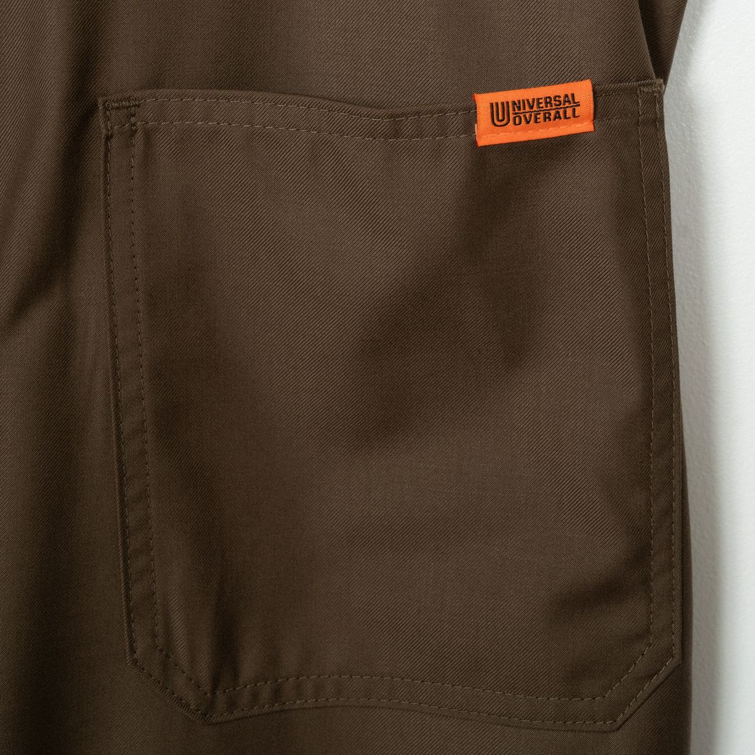 UNIVERSAL OVERALL [ユニバーサルオーバーオール] 裾ドローコードオーバーオール [U2432800IN-JF] BROWN