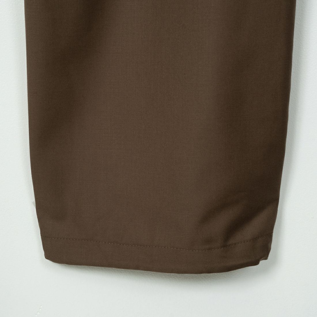 UNIVERSAL OVERALL [ユニバーサルオーバーオール] 裾ドローコードオーバーオール [U2432800IN-JF] BROWN