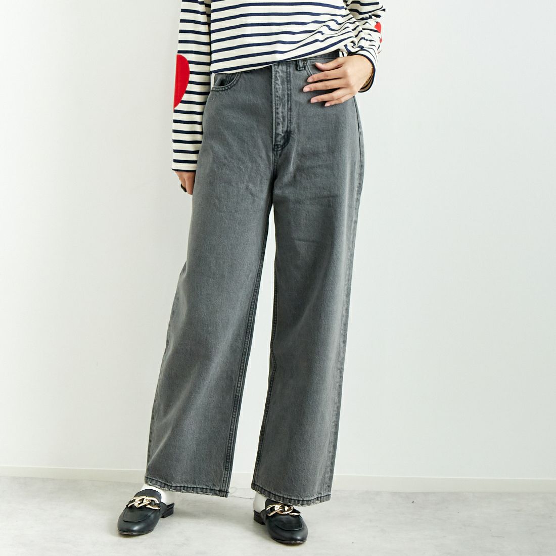 BLACK BY MOUSSY [ブラックバイマウジー] PUNA ワンウォッシュロング  