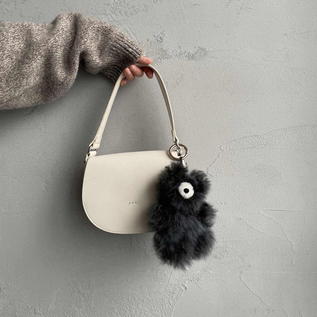 COSY [コージー] ベビーアルパカ スモールベアキーリング [KH-EV-SB] SG SMAKE G