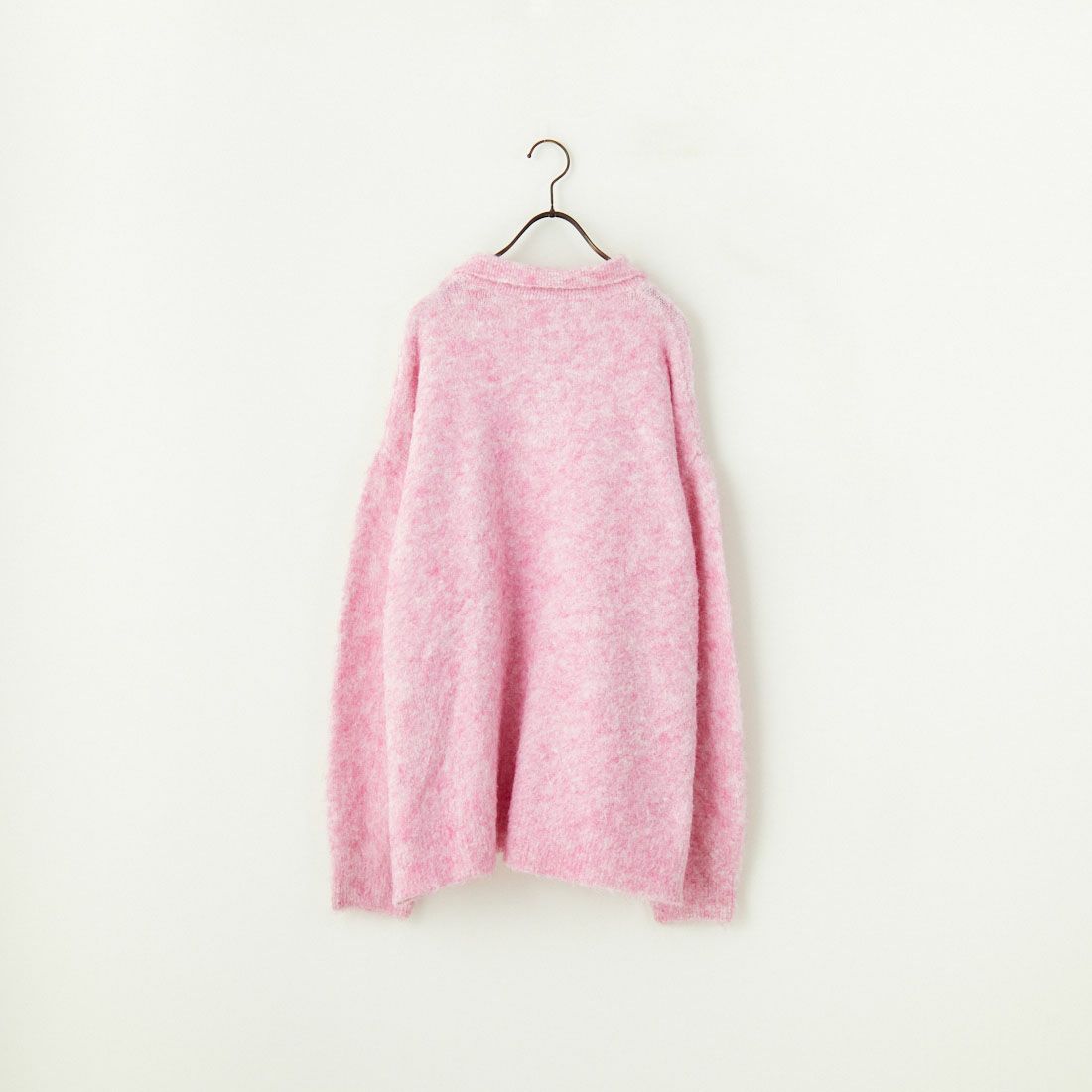 +81 BRANCA [ハチイチブランカ] カラーカーディガン [81B-24AW-K04] PINK