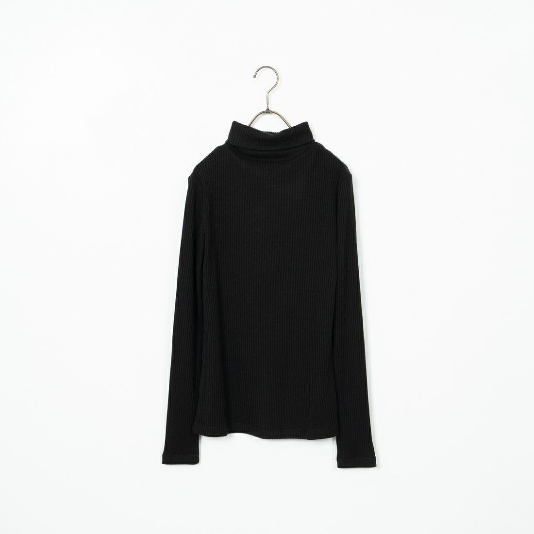 Noir Fabrik [ヌワールファブリック] ハイネックリブカットソー [JFW-C053] BLACK