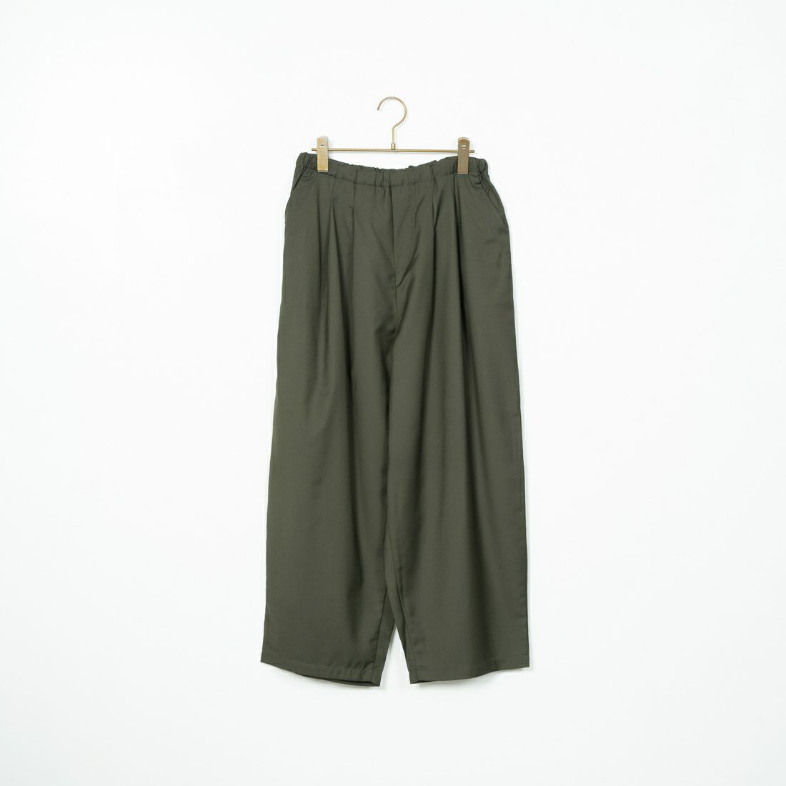 UNIVERSAL OVERALL [ユニバーサルオーバーオール] 別注 イージーワイドエッグパンツ [U2432630IN-JF] KHAKI