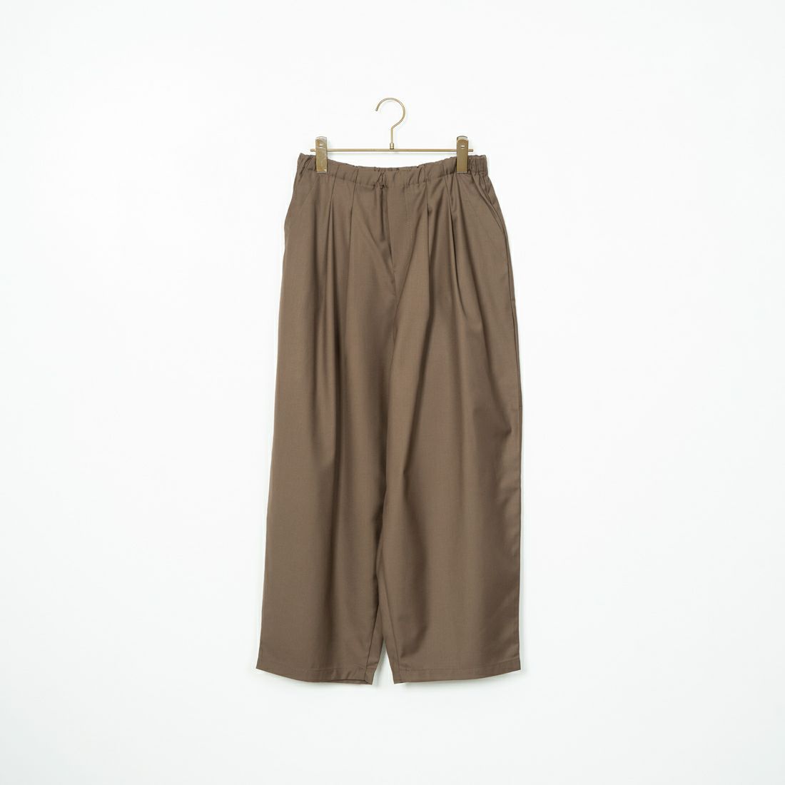 UNIVERSAL OVERALL [ユニバーサルオーバーオール] 別注 イージーワイドエッグパンツ [U2432630IN-JF] BROWN