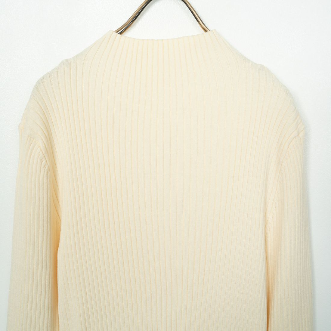 Jeans Factory Clothes [ジーンズファクトリークローズ] 配色ハイネックリブニット [11243808] ｵﾌ/ｵﾚﾝｼﾞ