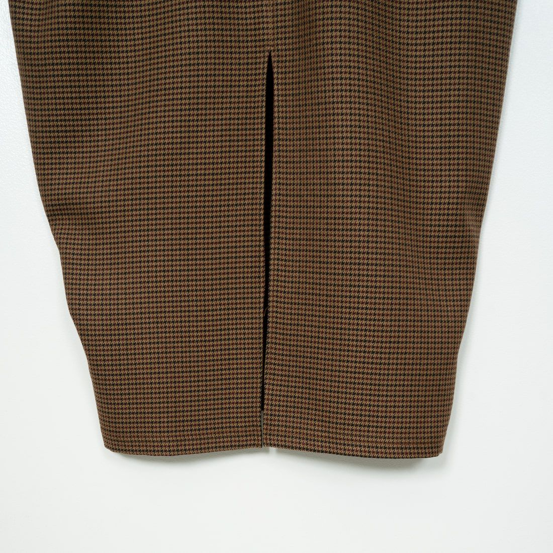 Jeans Factory Clothes [ジーンズファクトリークローズ] チェックVネックワンピース [21243057] 036 ﾌﾞﾗｳﾝC