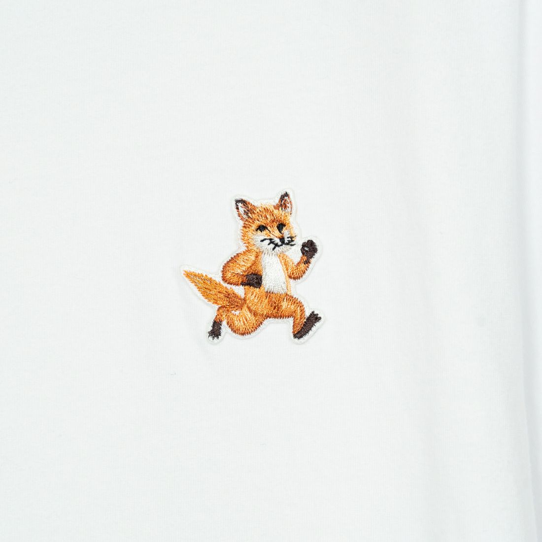 Maison Kitsune スピーディフォックスパッチコンフォートTシャツ SPEEDY FOX PATCH COMFORT TEE-SHIRT | Maison Kitsuné