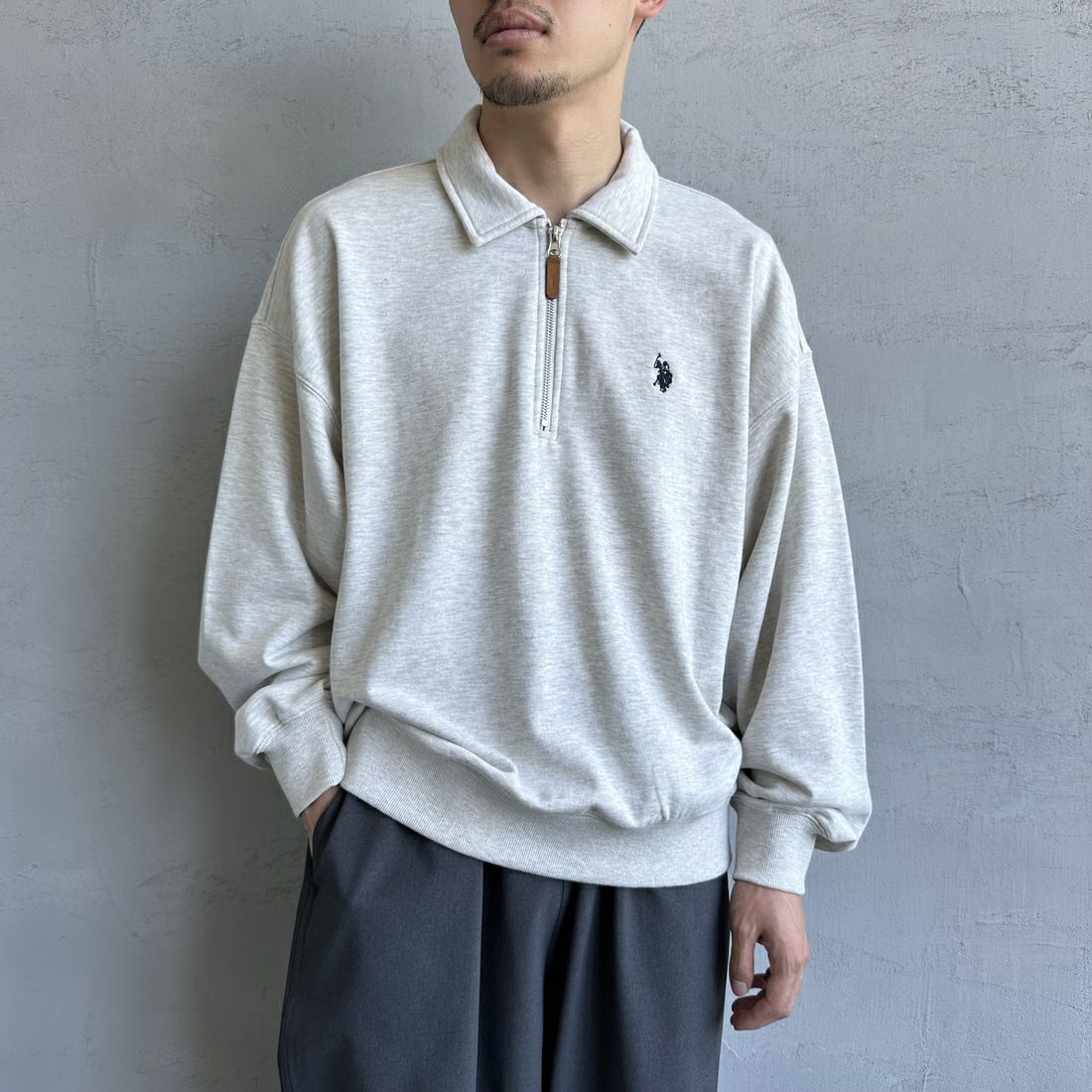 フレッドペリー FRED PERRY リブ ロングスリーブ ポロシャツ FRED PERRY フレッドペリー ポロシャツ メンズ M6006 長袖