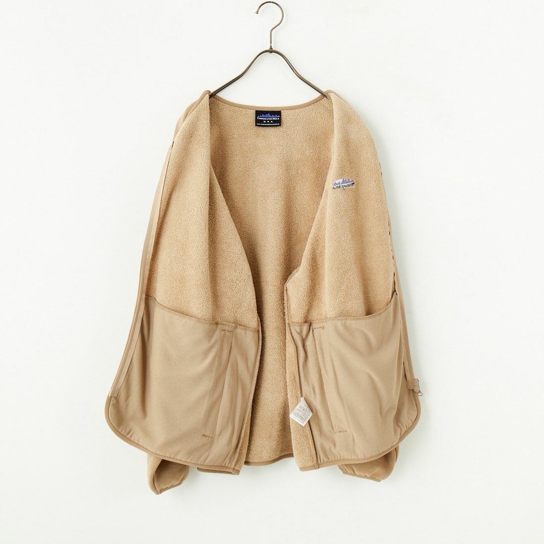 THOUSAND MILE [サウザンド マイル] ニットフリース ジップカーディガン [TM242KF00101] 23 S.BEIGE