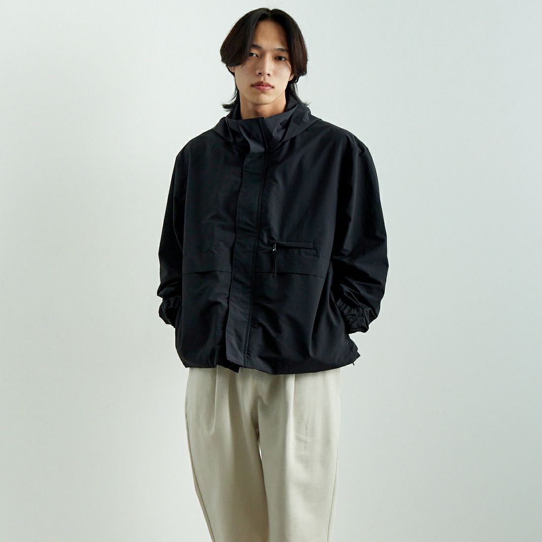 INK BLACK&&モデル身長：179cm 着用サイズ：46&&