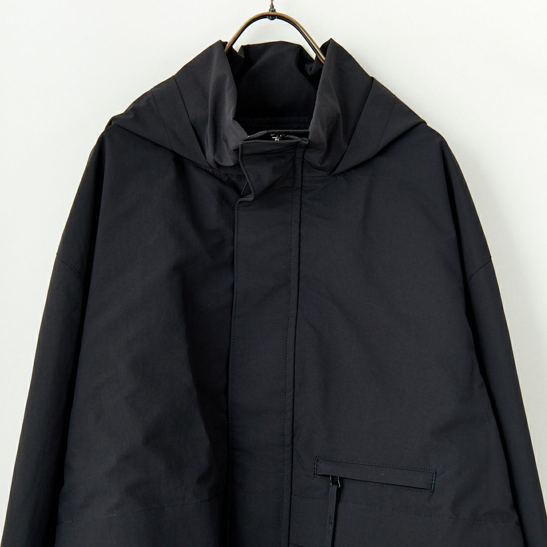 STILL BY HAND [スティルバイハンド] スタンドカラーブルゾン [BL08243] INK BLACK