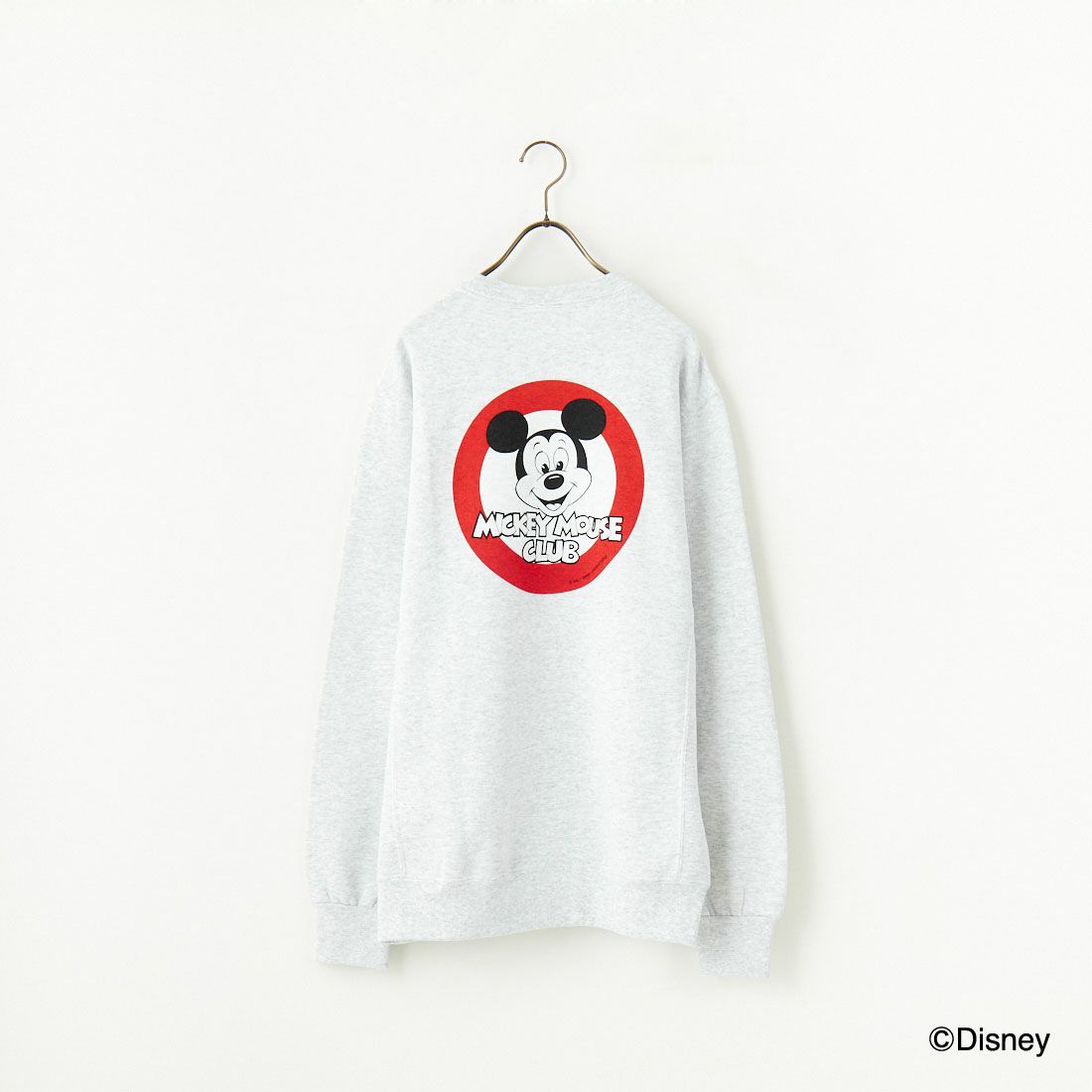 Jackson Matisse [ジャクソンマティス] Mickey Mouse クラブ ジャクソンスウェット [JM24AW013] L ASH