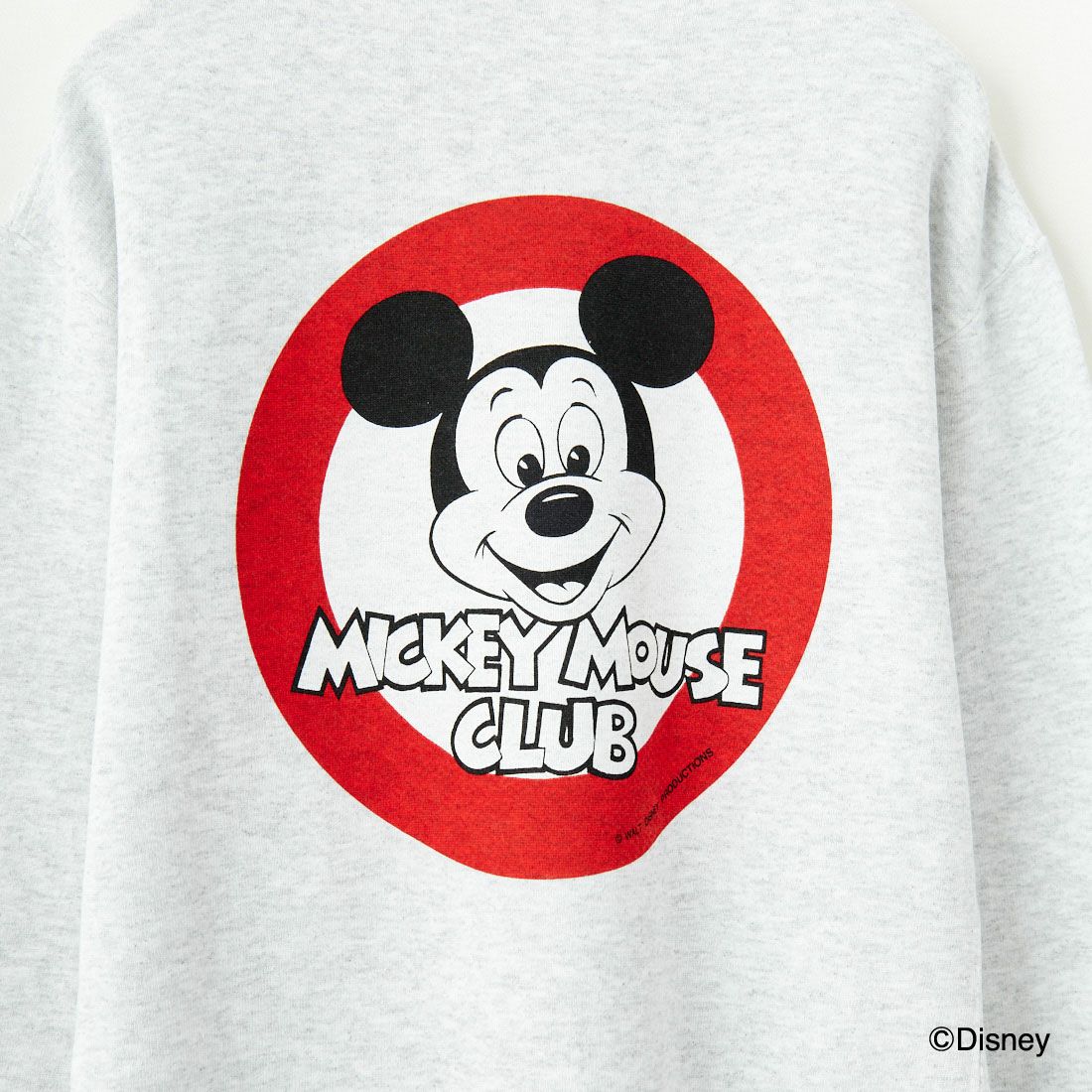 Jackson Matisse [ジャクソンマティス] Mickey Mouse クラブ ジャクソンスウェット [JM24AW013] L ASH