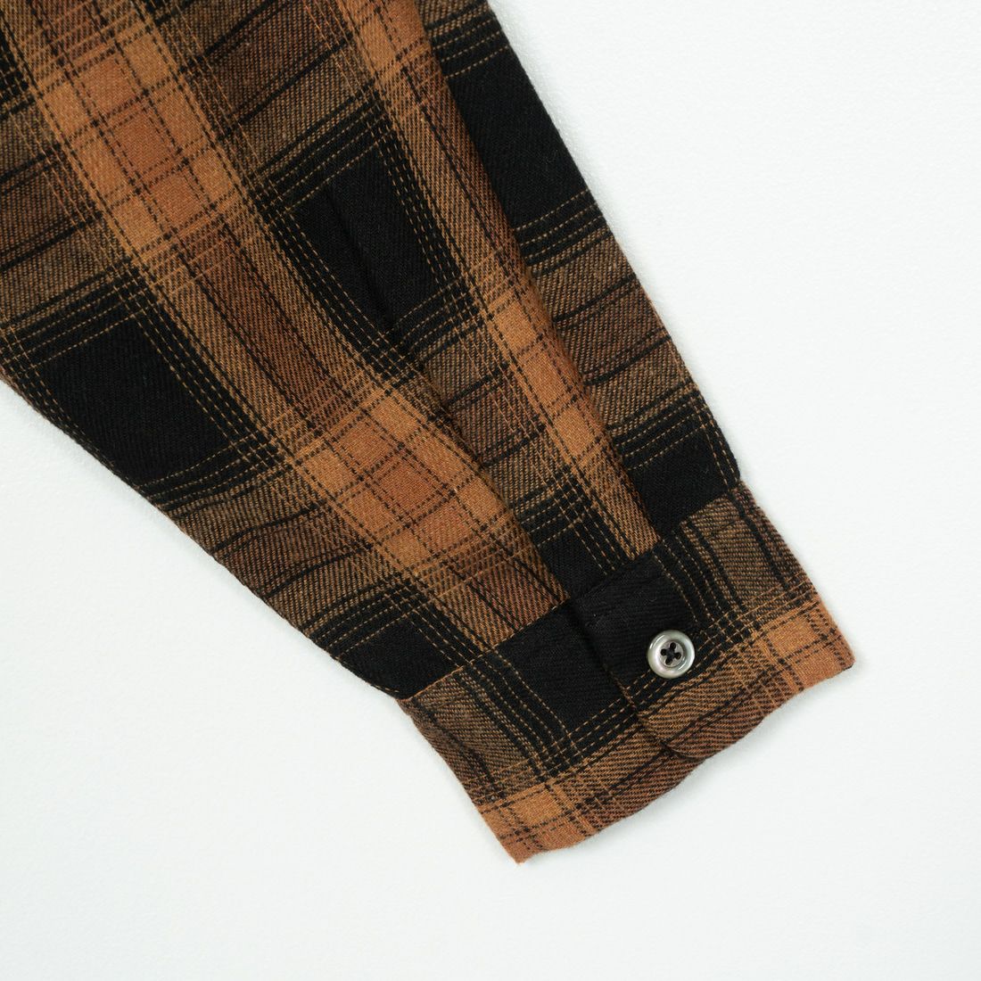 DAN RIVER [ダンリバー] 別注 オープンカラーシャツ [DR24S003-JF] BROWN CHEC