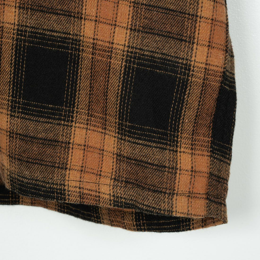 DAN RIVER [ダンリバー] 別注 オープンカラーシャツ [DR24S003-JF] BROWN CHEC