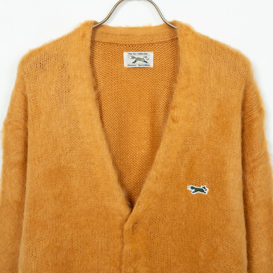 THE FOX [ザフォックス] 別注 シャギーモヘアカーディガン [PN24F010-JF] MUSTARD