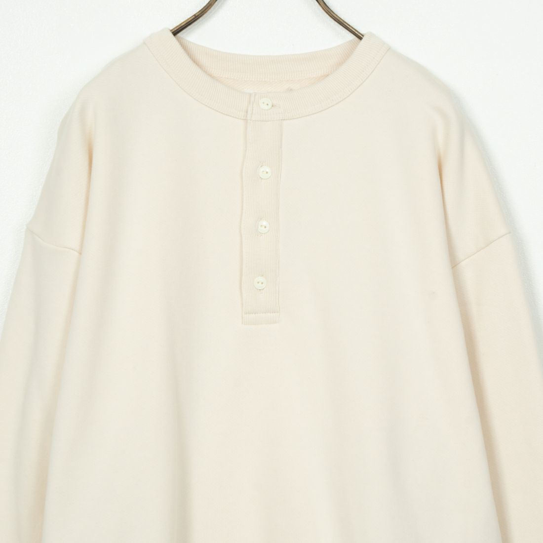 soil [ソイル] フレンチテリー ヘンリーネックプルオーバー [GNSL24552] 8100 NAT