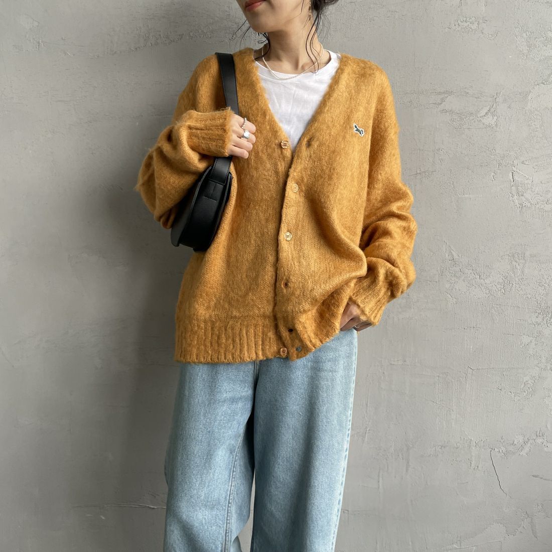 MUSTARD&&モデル身長：160cm 着用サイズ：S&&