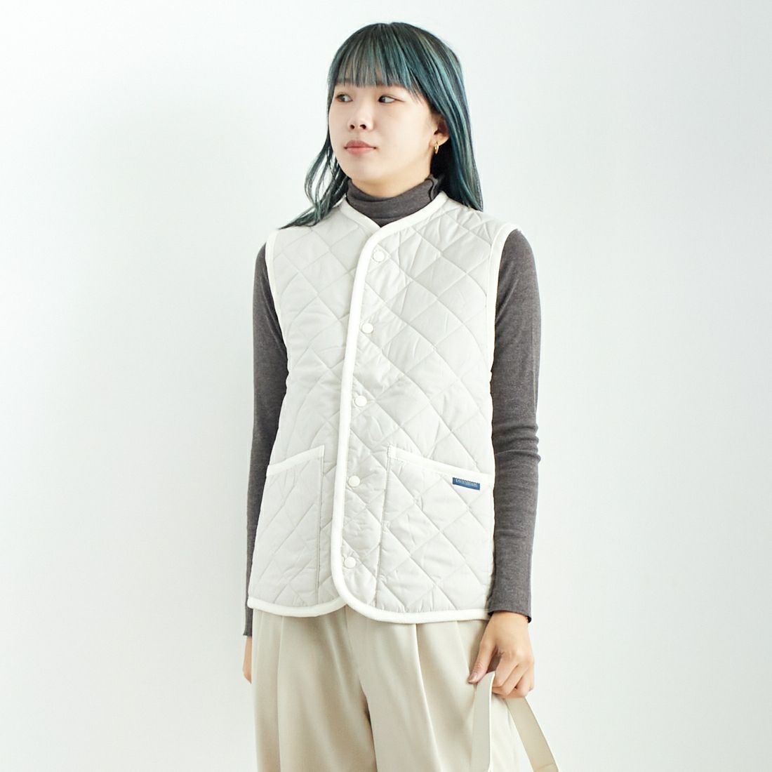 LAVENHAM [ラベンハム] コクーン ソーンハム ウィメンズ [LV10125] P86 MOONBE &&モデル身長：167cm 着用サイズ：10&&