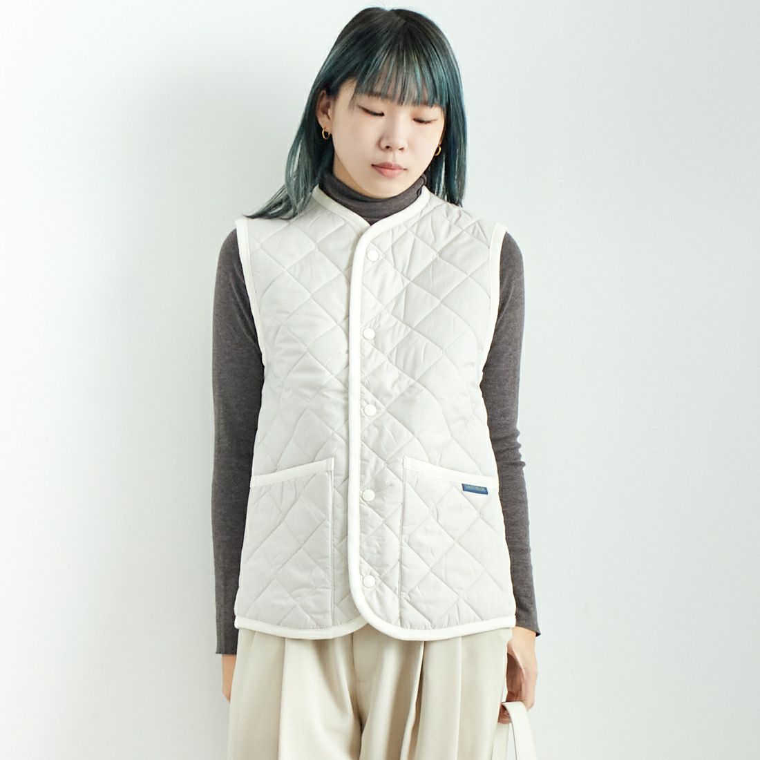 LAVENHAM [ラベンハム] コクーン ソーンハム ウィメンズ [LV10125] P86 MOONBE &&モデル身長：167cm 着用サイズ：10&&