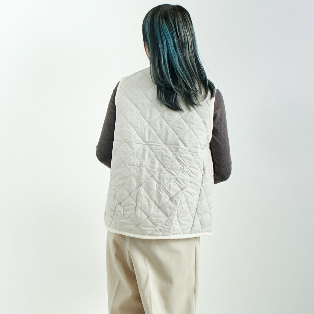 LAVENHAM [ラベンハム] コクーン ソーンハム ウィメンズ [LV10125] P86 MOONBE &&モデル身長：167cm 着用サイズ：10&&